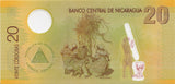 2007 20 CORDOBAS BANKNOTE NICARAGUA REF 1168 - World Banknotes - Cambridgeshire Coins