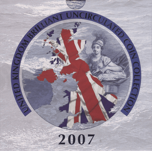 2007 BRILLIANT UNCIRCULATED COIN YEAR SET - Brilliant Uncirculated Year Sets - Cambridgeshire Coins
