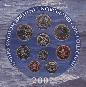 2007 BRILLIANT UNCIRCULATED COIN YEAR SET - Brilliant Uncirculated Year Sets - Cambridgeshire Coins