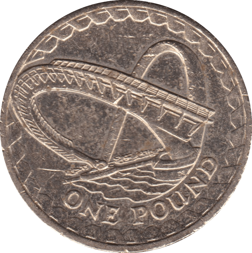 2007 CIRCULATED £1 England Millenium Bridge - £1 CIRCULATED - Cambridgeshire Coins