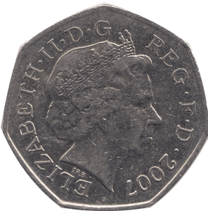 2007 CIRCULATED 50P BRITANNIA - 50P CIRCULATED - Cambridgeshire Coins