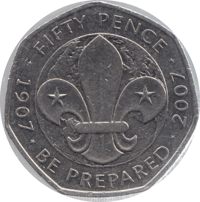 2007 CIRCULATED 50P SCOUT MOVEMENT - 50P CIRCULATED - Cambridgeshire Coins