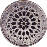 2007 FIVE POUND £5 PROOF COIN QUEENS DIAMOND WEDDING - £5 Proof - Cambridgeshire Coins