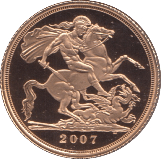 2007 GOLD SOVEREIGN ( PROOF ) - Sovereign - Cambridgeshire Coins