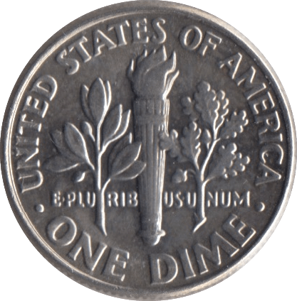 2007 ONE DIME USA PHILADELPHIA MINT - SILVER WORLD COINS - Cambridgeshire Coins