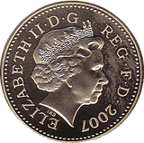 2007 ONE POUND PROOF GATESHEAD MILLENNIUM BRIDGE - £1 Proof - Cambridgeshire Coins