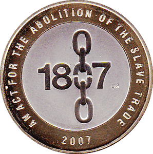 2007 TWO POUND £2 PROOF COIN ABOLITION OF THE SLAVE TRADE - £2 Proof - Cambridgeshire Coins