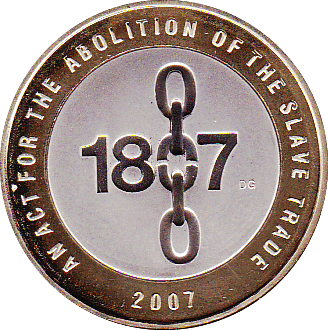 2007 TWO POUND £2 PROOF COIN ABOLITION OF THE SLAVE TRADE - £2 Proof - Cambridgeshire Coins