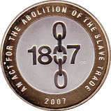 2007 TWO POUND £2 PROOF COIN ABOLITION OF THE SLAVE TRADE - £2 Proof - Cambridgeshire Coins