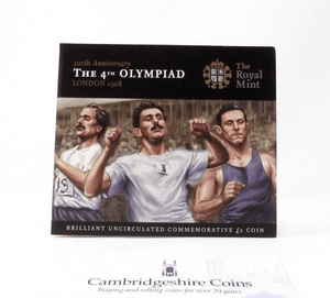 2008 £2 UNCIRCULATED PRESENTATION PACK 4TH OLYMPIAD LONDON - £2 BU PACK - Cambridgeshire Coins