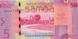 2008 5 TALO BANKNOTE SAMOA REF 1194 - World Banknotes - Cambridgeshire Coins