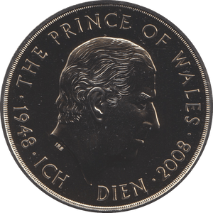 2008 FIVE POUND £5 PRINCE PRINCE OF WALES BRILLIANT UNCIRCULATED BU - £5 BU - Cambridgeshire Coins