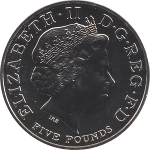 2008 FIVE POUND £5 PRINCE PRINCE OF WALES BRILLIANT UNCIRCULATED BU - £5 BU - Cambridgeshire Coins