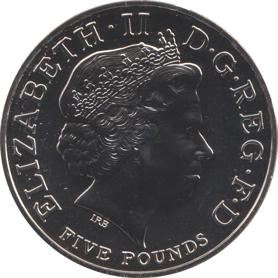2008 FIVE POUND £5 PRINCE PRINCE OF WALES BRILLIANT UNCIRCULATED BU - £5 BU - Cambridgeshire Coins