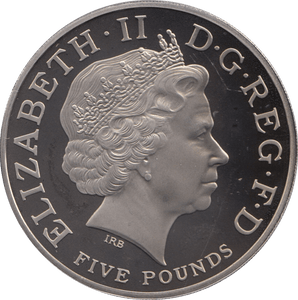 2008 FIVE POUND COIN PROOF £5 QUEEN ELIZABETH I - £5 Proof - Cambridgeshire Coins