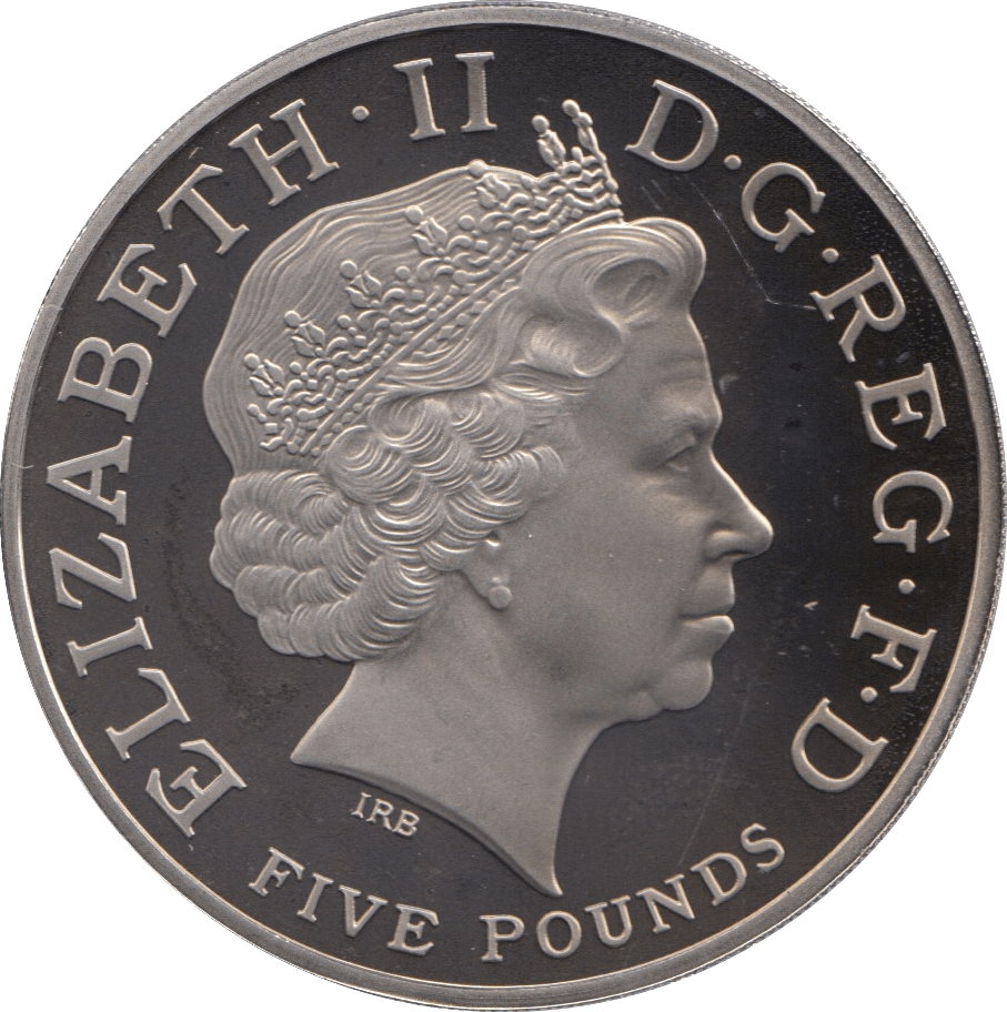 2008 FIVE POUND COIN PROOF £5 QUEEN ELIZABETH I - £5 Proof - Cambridgeshire Coins