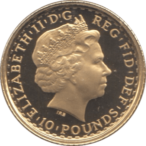 2008 GOLD PROOF 1/10TH OUNCE £10 BRITANNIA - GOLD BRITANNIAS - Cambridgeshire Coins