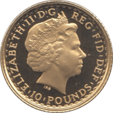 2008 GOLD PROOF 1/10TH OUNCE £10 BRITANNIA - GOLD BRITANNIAS - Cambridgeshire Coins