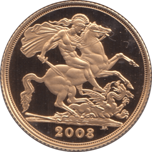 2008 GOLD SOVEREIGN ( PROOF ) - Sovereign - Cambridgeshire Coins
