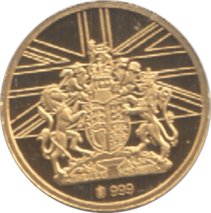2008 QUEEN ELIZABETH BRTISH HISTORY .999 GOLD ( PROOF ) - Gold World Coins - Cambridgeshire Coins