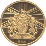 2008 QUEEN VICTORIA BRTISH HISTORY .999 GOLD ( PROOF ) - Gold World Coins - Cambridgeshire Coins