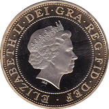 2008 TWO POUND £2 PROOF COIN ADVENT OF TECHNOLOGY SHOULDER OF GIANTS - £2 Proof - Cambridgeshire Coins
