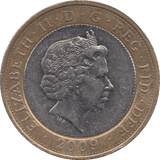 2009 £2 CIRCULATED ROBERT BURNS 250TH ANNIVERSARY - £2 CIRCULATED - Cambridgeshire Coins