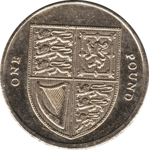 2009 CIRCULATED £1 Shield - £1 CIRCULATED - Cambridgeshire Coins