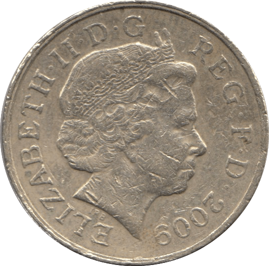 2009 CIRCULATED £1 Shield - £1 CIRCULATED - Cambridgeshire Coins