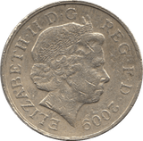 2009 CIRCULATED £1 Shield - £1 CIRCULATED - Cambridgeshire Coins