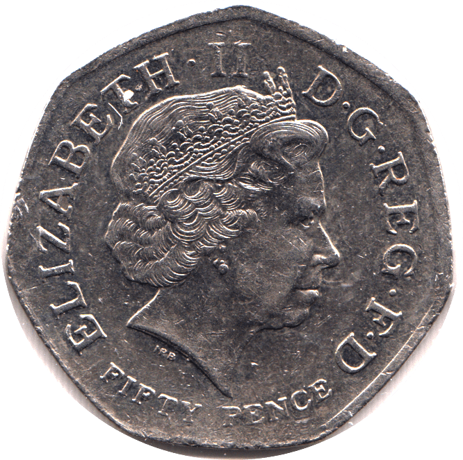 2009 CIRCULATED 50P KEW GARDENS REF 10 - 50P CIRCULATED - Cambridgeshire Coins
