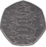 2009 CIRCULATED VERY HIGH GRADE 50P KEW GARDENS REF A14 - 50P CIRCULATED - Cambridgeshire Coins