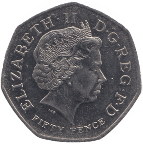 2009 CIRCULATED VERY HIGH GRADE 50P KEW GARDENS REF A1 - 50P CIRCULATED - Cambridgeshire Coins