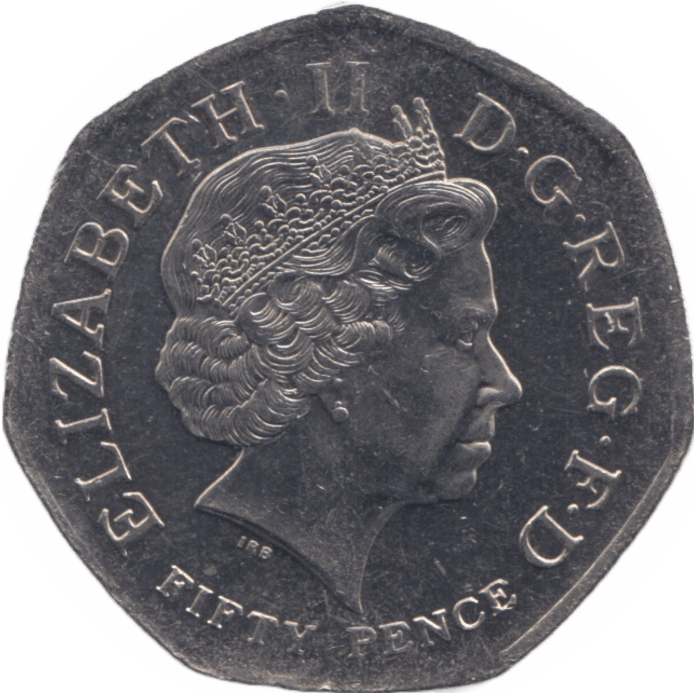 2009 CIRCULATED VERY HIGH GRADE 50P KEW GARDENS REF A8 - 50P CIRCULATED - Cambridgeshire Coins