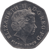 2009 CIRCULATED VERY HIGH GRADE 50P KEW GARDENS REF A8 - 50P CIRCULATED - Cambridgeshire Coins