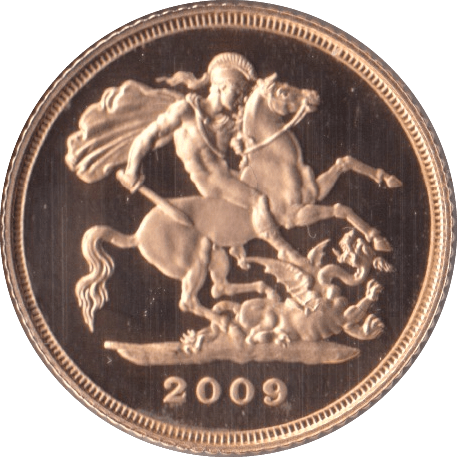 2009 GOLD HALF SOVEREIGN ( PROOF ) - Half Sovereign - Cambridgeshire Coins