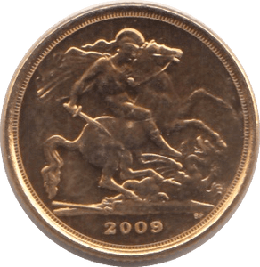 2009 GOLD QUARTER SOVEREIGN ( BU ) - QUARTER SOVEREIGN - Cambridgeshire Coins