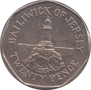2009 JERSEY TWENTY PENCE - WORLD COINS - Cambridgeshire Coins