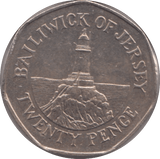 2009 JERSEY TWENTY PENCE - WORLD COINS - Cambridgeshire Coins
