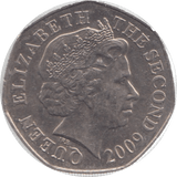 2009 JERSEY TWENTY PENCE - WORLD COINS - Cambridgeshire Coins