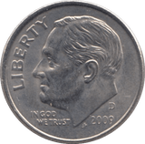 2009 ONE DIME USA - SILVER WORLD COINS - Cambridgeshire Coins