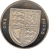 2009 ONE POUND PROOF SHIELD - £1 Proof - Cambridgeshire Coins