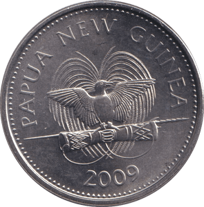 2009 PAPUA NEW GUINEA - Cambridgeshire Coins