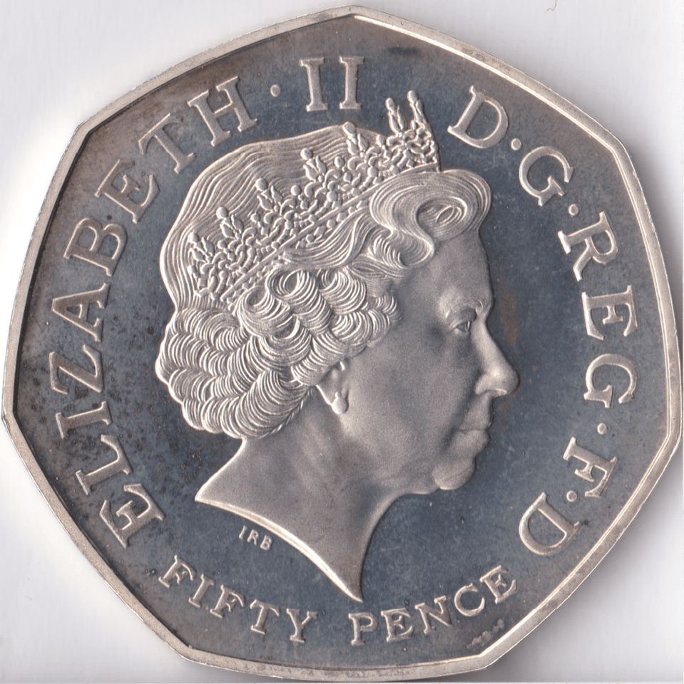 2009 Silver Proof 50p Kew Gardens Royal Mint Coin .925 Scarce Rare 20,000 Issue - Silver Proof 50p - Cambridgeshire Coins