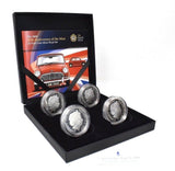 2009 Silver Proof 50th anniversary Of the Mini £5 Coin Set Box COA SCARCE - Silver Proof - Cambridgeshire Coins