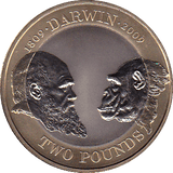 2009 TWO POUND £2 PROOF COIN CHARLES DARWIN - £2 Proof - Cambridgeshire Coins