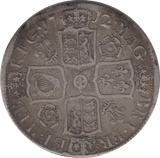 1712 HALFCROWN ( GF )