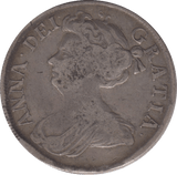 1712 HALFCROWN ( GF )