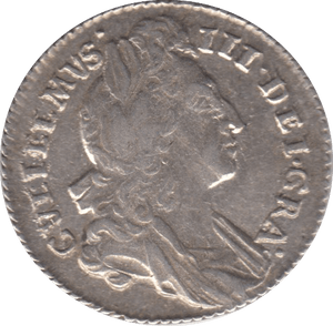 1696 SIXPENCE ( GVF ) 4