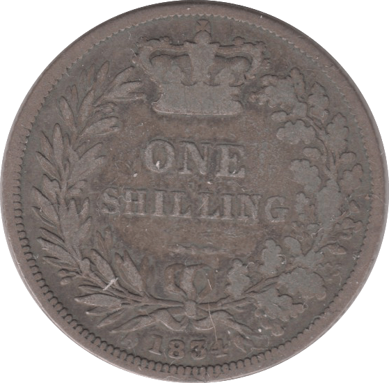 1834 SHILLING ( FAIR ) 4 - Shilling - Cambridgeshire Coins
